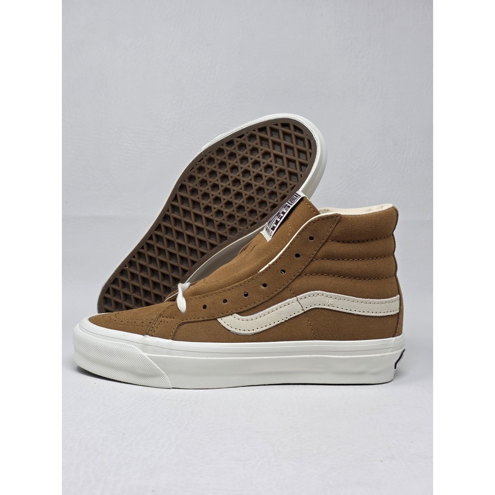 Vans Sk8-Hi Pig Suede Tortoise Shell Brown Mens Size 4.5 Wmns 6 VN0A7Q5N1RE New